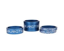 Burgtec Stem Spacer Kit (Deep Blue)