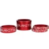 Burgtec Stem Spacer Kit (Race Red)