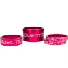 Burgtec Stem Spacer Kit (Toxic Barbie Pink)