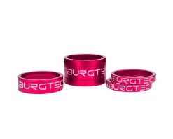 Burgtec Stem Spacer Kit (Toxic Barbie Pink)