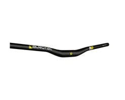 Burgtec Ride Wide DH Riser Bar (Black) (22.5mm Rise) (800mm) (35mm Clamp)
