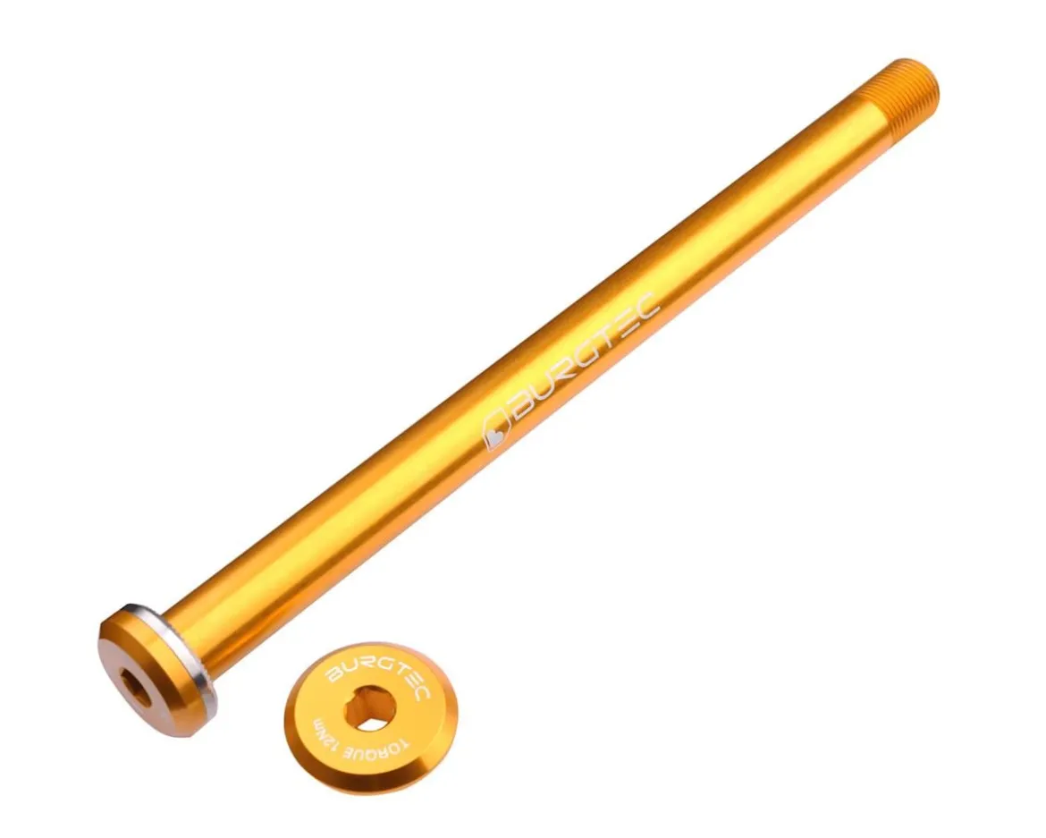 Burgtec Santa Cruz Rear Axle (Bullion Gold) (12 x 168.5mm)