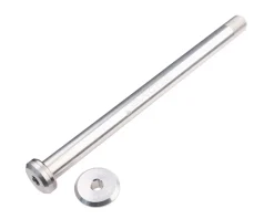 Burgtec Santa Cruz Rear Axle (Rhodium Silver) (12 x 168.5mm)
