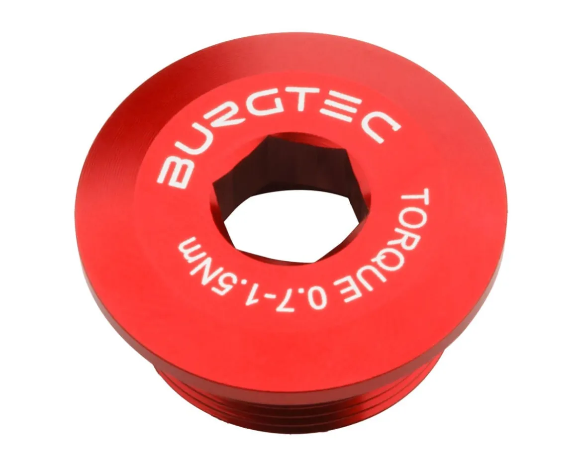 Burgtec Shimano Crank Bolt (Race Red)