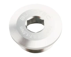 Burgtec Shimano Crank Bolt (Rhodium Silver)