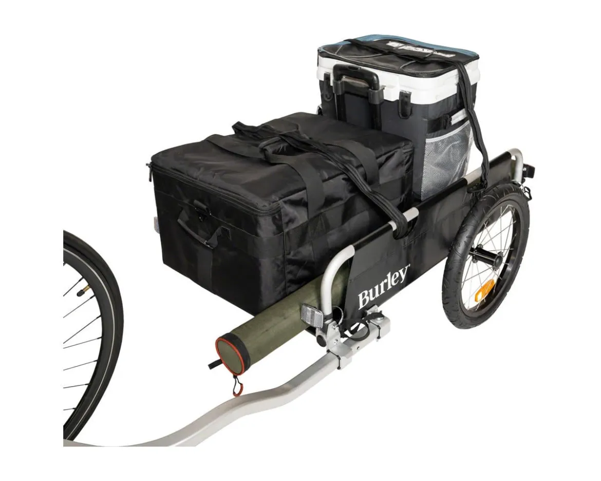 Burley Flatbed Cargo Trailer (Black)