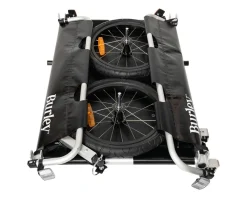 Burley Flatbed Cargo Trailer (Black)