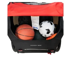 Burley Honey Bee Bike Trailer & Stroller (Red)