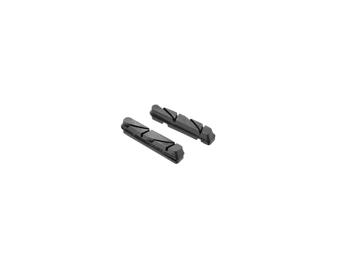 Cadex Carbon Rim Brake Pad Inserts (Black) (For Shimano/SRAM) (1 Pair)