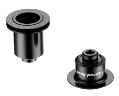 Cadex Conversion End Caps (Rear) (For Shimano HG Freehub) (12mm Thru Axle To 5 x 135mm Quick Release)