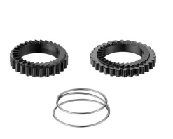 Cadex Hub Ratchet Kit (Black) (60T) (2 Ratchets/1 Spring) (For AR R2-C60)