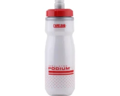 Camelbak Podium Chill Insulated Water Bottle (Fiery Red/White) (21oz)