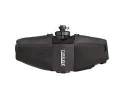 Camelbak Podium Flow 4 Hydration Belt (Black) (w/ 21oz Podium Dirt Series Water Bottle)