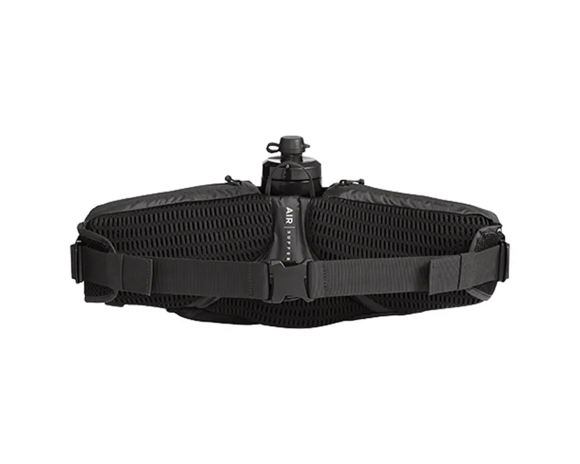 Camelbak Podium Flow 4 Hydration Belt (Black) (w/ 21oz Podium Dirt Series Water Bottle)