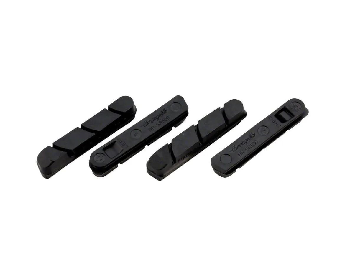 Campagnolo Brake Pad Inserts (Black) (For 2000+ Skeleton Brakes) (2 Pairs)
