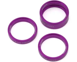 Cane Creek Interlok Headset Spacer Kit (Purple) (1-1/8") (5/10mm)