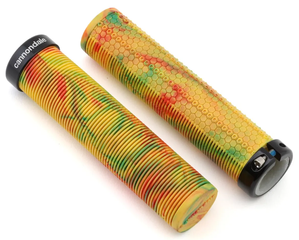 Cannondale TrailShroom Locking Grips (Rasta Swirl)