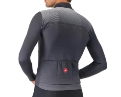 Castelli Apice Thermal Long Sleeve Jersey (Dark Grey/Smoky Grey/Silver Grey) (S)