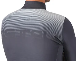 Castelli Apice Thermal Long Sleeve Jersey (Dark Grey/Smoky Grey/Silver Grey) (S)