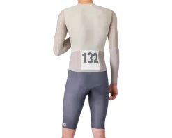 Castelli Body Paint V TT Speed Suit (Silver Moon/Clay/Smoky Grey) (S)
