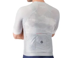 Castelli Climber's A/C Short Sleeve Jersey (Silver Grey/Smoky Grey) (M)