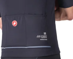 Castelli Do.Di.Ci. Short Sleeve Jacket (Light Black) (S)