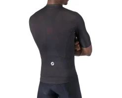 Castelli Entrata Apex Short Sleeve Jersey (Black/White) (S)