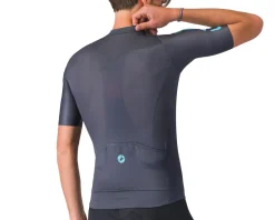 Castelli Entrata Apex Short Sleeve Jersey (Twilight Blue/Neon Cobalt) (S)