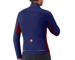 Castelli Entrata 2 Jacket (Belgian Blue/Bordeaux) (L)