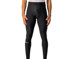 Castelli Entrata Tights (Black) (2XL) (w/ Chamois)