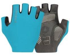 Castelli Espresso Gloves (Neon Cobalt) (M)