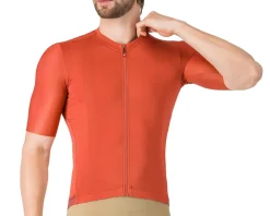 Castelli Espresso 2 Short Sleeve Jersey (Paprika) (S)