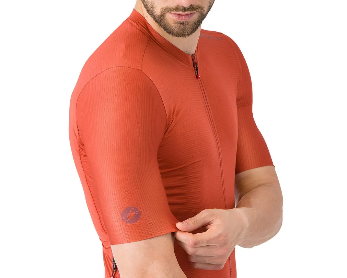 Castelli Espresso 2 Short Sleeve Jersey (Paprika) (S)