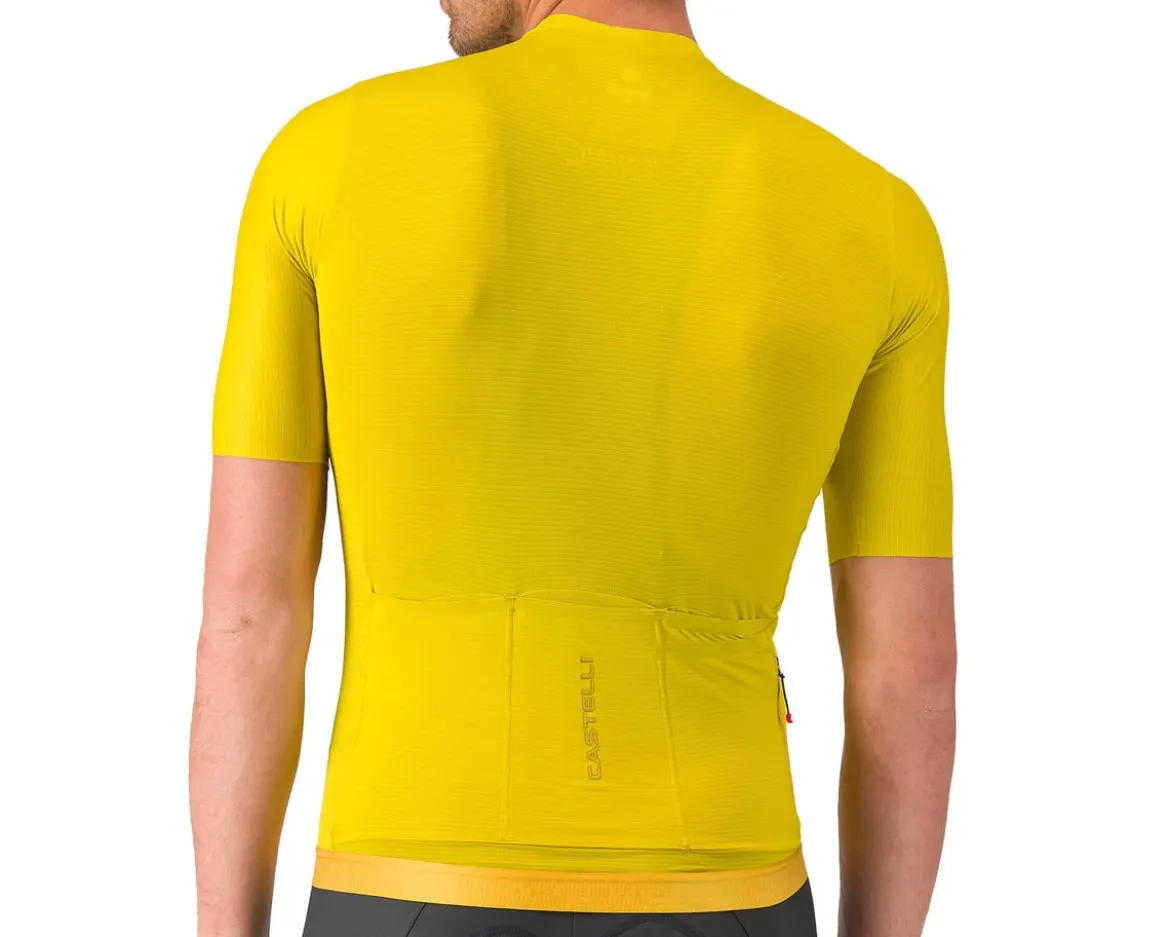 Castelli Espresso 2 Short Sleeve Jersey (Mango Mojito) (S)