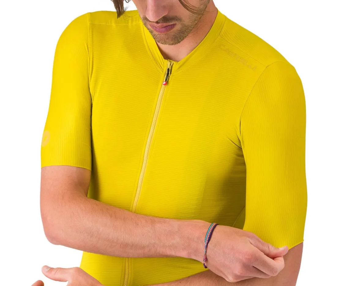 Castelli Espresso 2 Short Sleeve Jersey (Mango Mojito) (S)