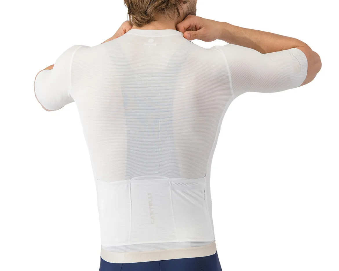 Castelli Espresso 2 Short Sleeve Jersey (Ivory) (S)