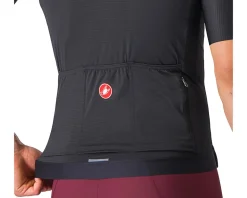 Castelli Espresso Short Sleeve Jersey (Light Black/Dark Grey) (M)