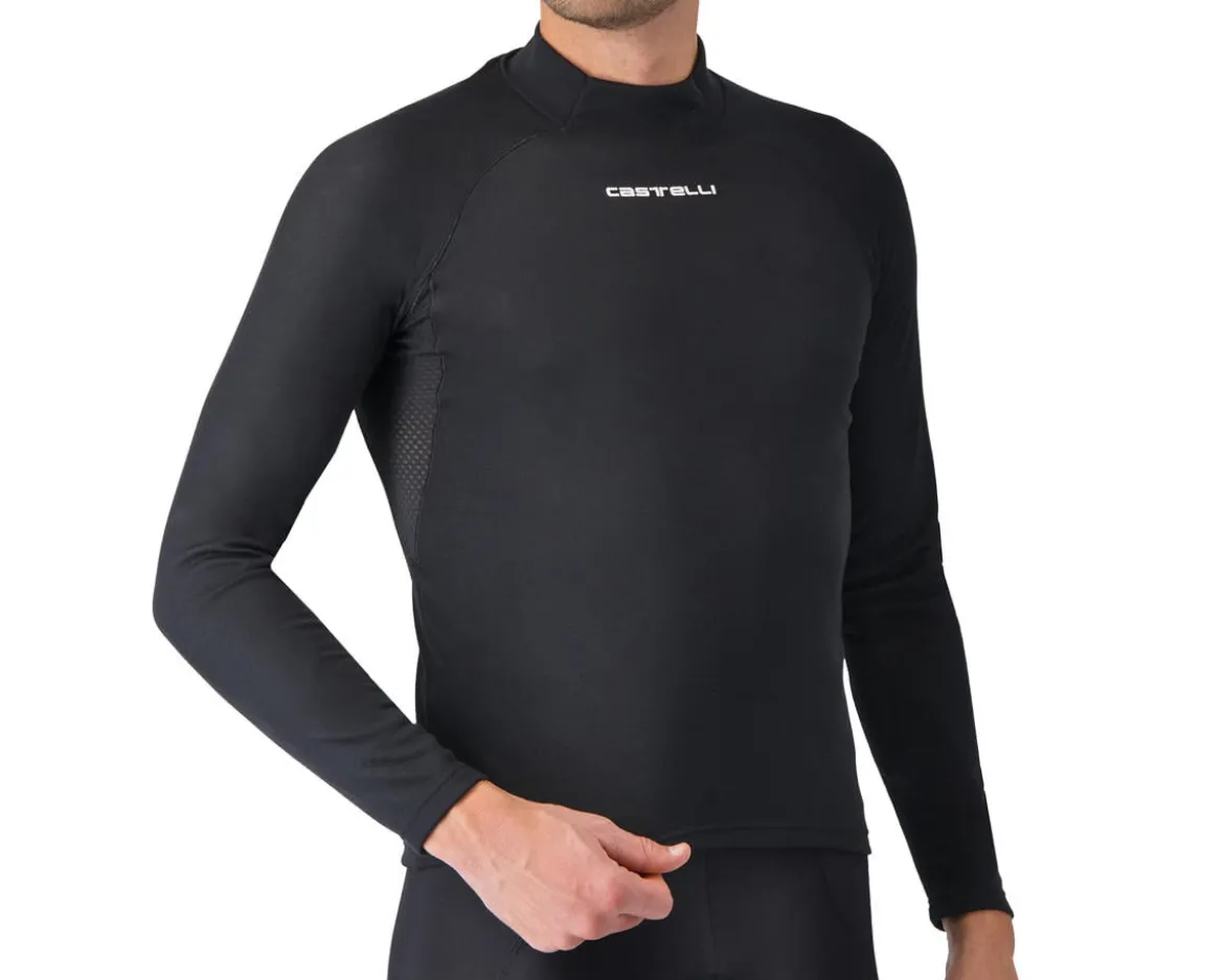 Castelli Flanders 2 Long Sleeve Base Layer (Black) (L)