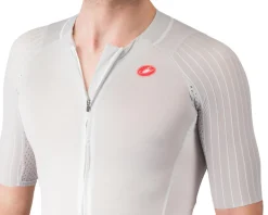Castelli Free Speed 3 Race Top (White/Silver Grey) (M)