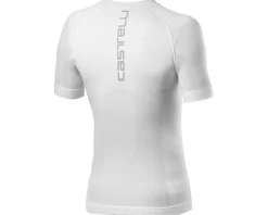Castelli Men's Core Seamless Short Sleeve Base Layer (White) (2XL)