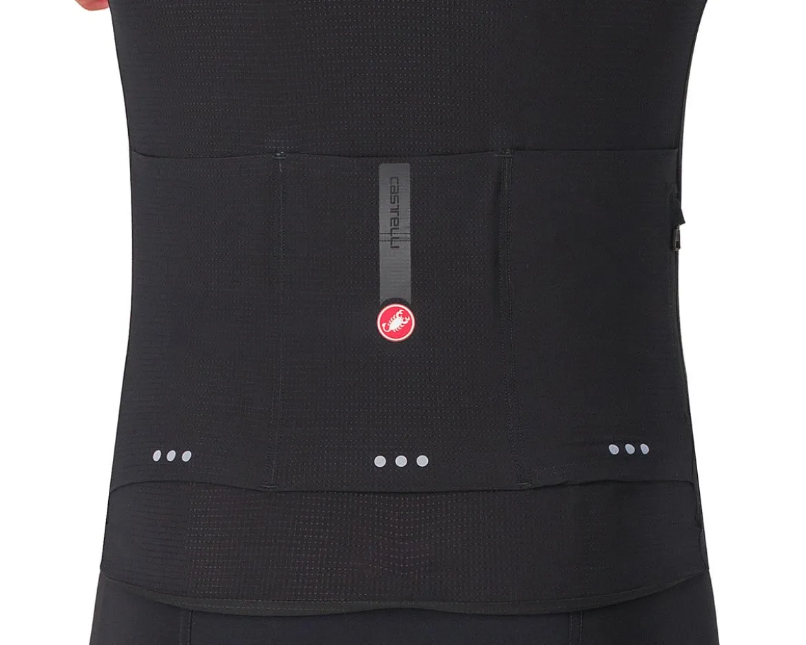 Castelli Premio Evo Short Sleeve Jersey (Light Black/Black) (XL)