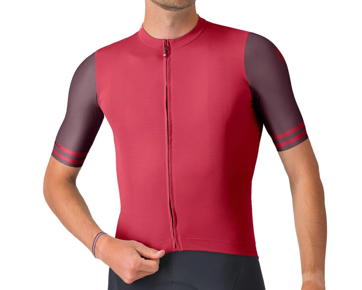 Castelli Prologo Lite 2 Short Sleeve Jersey (Rich Red/Bordeaux) (L)