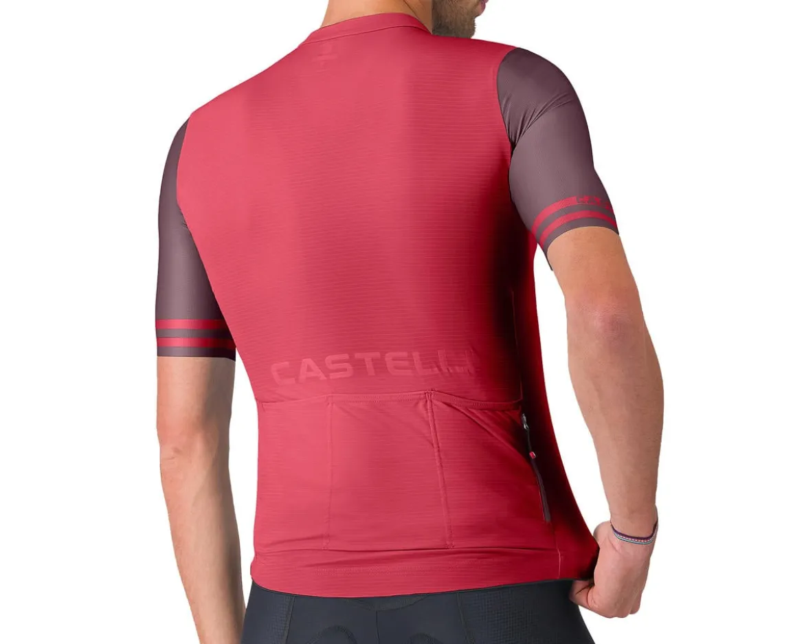 Castelli Prologo Lite 2 Short Sleeve Jersey (Rich Red/Bordeaux) (L)