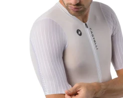 Castelli PR 3 Triathlon Speed Suit (White/Black) (S)