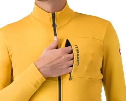 Castelli Unlimited Trail 2 Long Sleeve Jersey (Goldenrod/Dark Grey) (XL)