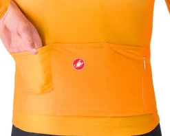 Castelli UPF Long Sleeve Jersey (Vivid Orange) (S)