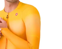 Castelli UPF Long Sleeve Jersey (Vivid Orange) (S)