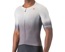 Castelli UPF Short Sleeve Jersey (Silver Grey) (S)