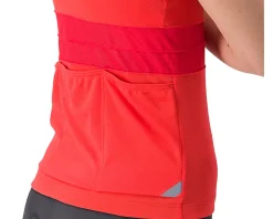 Castelli Women's Anima 4 Sleeveless Jersey (Hibiscus/Soft Orange) (L)