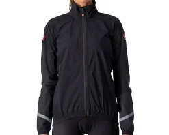 Castelli Women's Emergency 2 Rain Jacket (Light Black) (S)